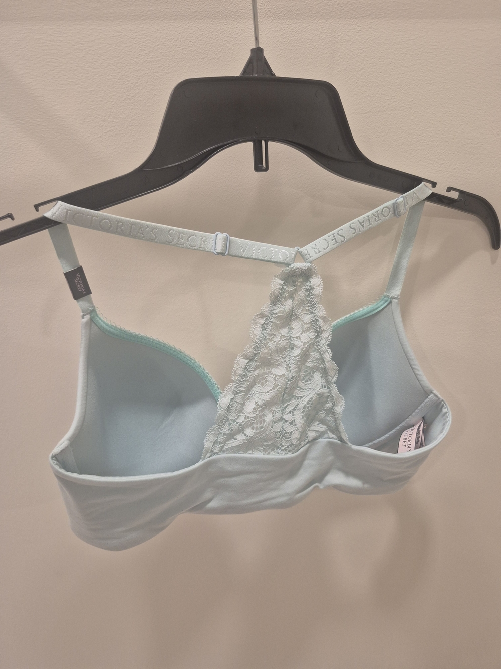 Victoria's Secret Lace Racerback T-Shirt Bra - Picture 2 of 3
